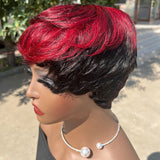 Short Pixie Cut Wig Human Hair