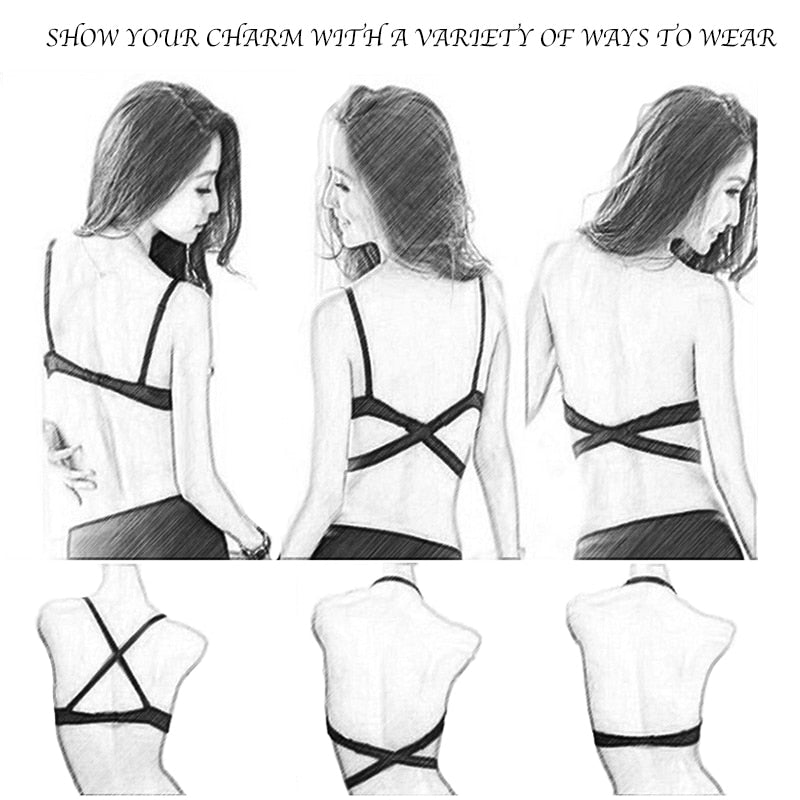 Sexy Women Lingerie U Backless Bras