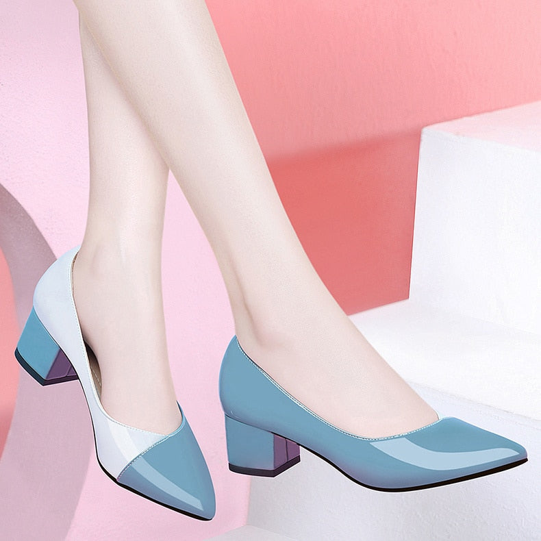 Women Cute High Heel Dress Shoes