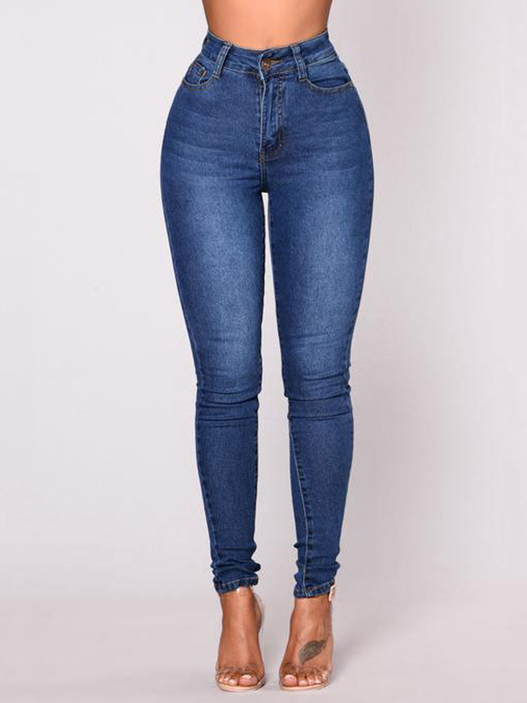 Denim Pencil Jeans For Women