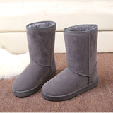 Women Tall Winter Padding Black Boots