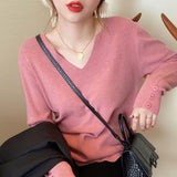 V-neck Sweater Women