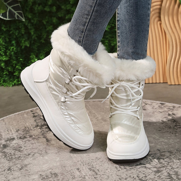 Chunky Platform Waterproof Snow Boots