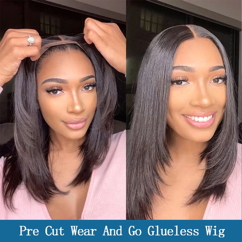 Glue less Wig Human Hair