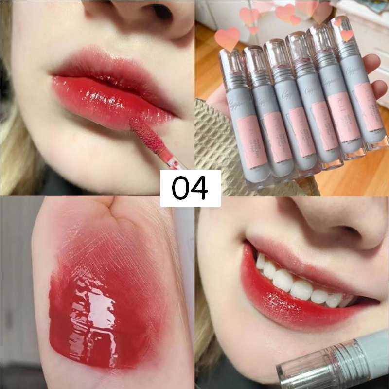 Pink Clear Mirror Water Lip Gloss