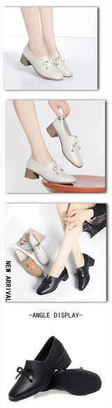 Square Head Women Office Shoes