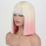 Straight Wig With Bangs for Women