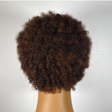 Honey brown Low cut wig