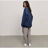 Fashion Solid Y2K Oversize Sweatshirt