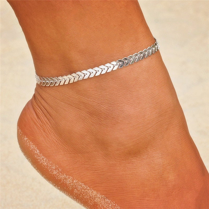 Sandal Anklet Chain Foot Jewelry