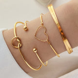 Bracelets Punk Bangle Fashion Jewelry