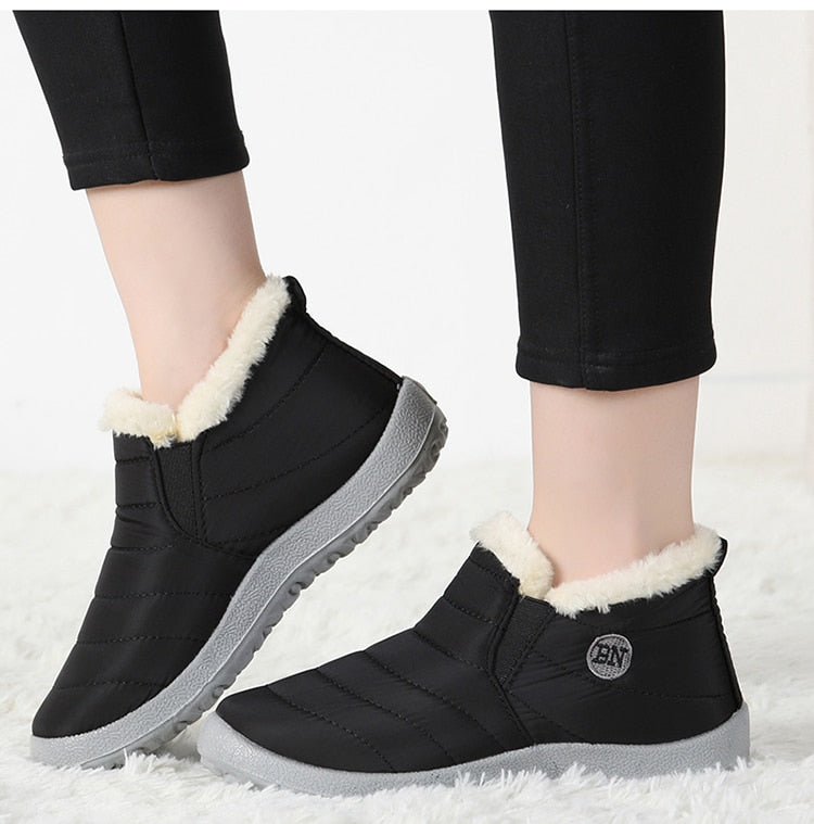 Snow Fur Women's Boots Platform