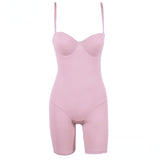 Solid Bodysuit with Pad Lingerie Corset Shaper