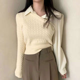 Chic Niche Design Sense Pullovers