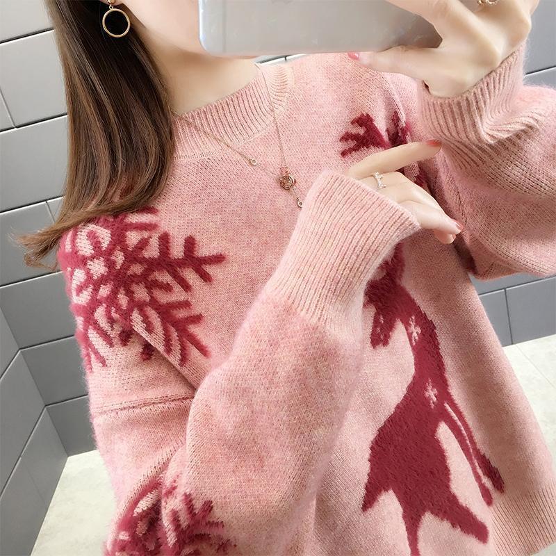 Christmas Loose Knitted Sweaters