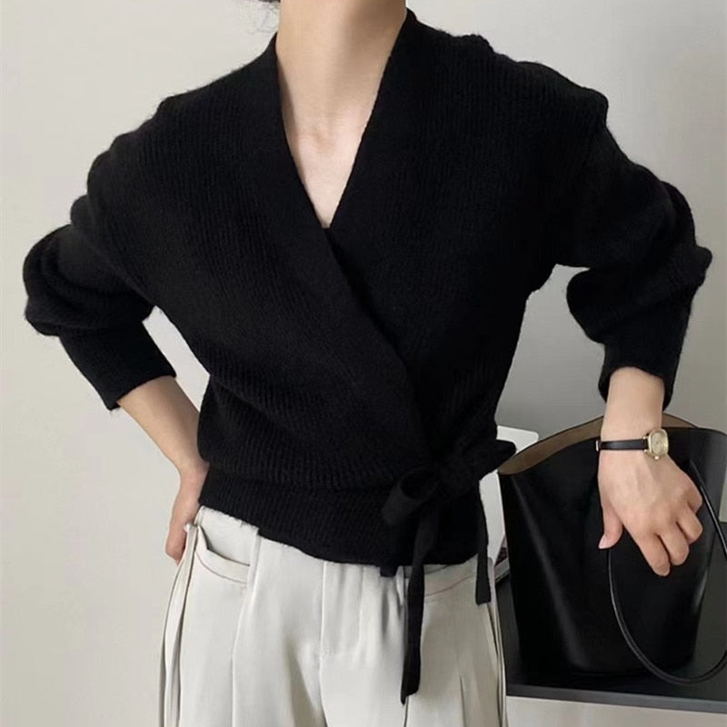 Knitted Cardigan Women Sweater