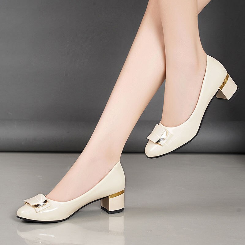 Temperament Ladies Heeled Shoes