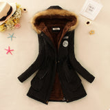 Casual Slim Coat Emboridery Hooded