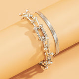 Metal Bangle Bracelet for Women