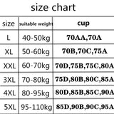 Large Size Seamless Sling Ladies Bra