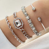 Bracelets Punk Bangle Fashion Jewelry