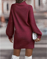 Knit Sweater Dress Women