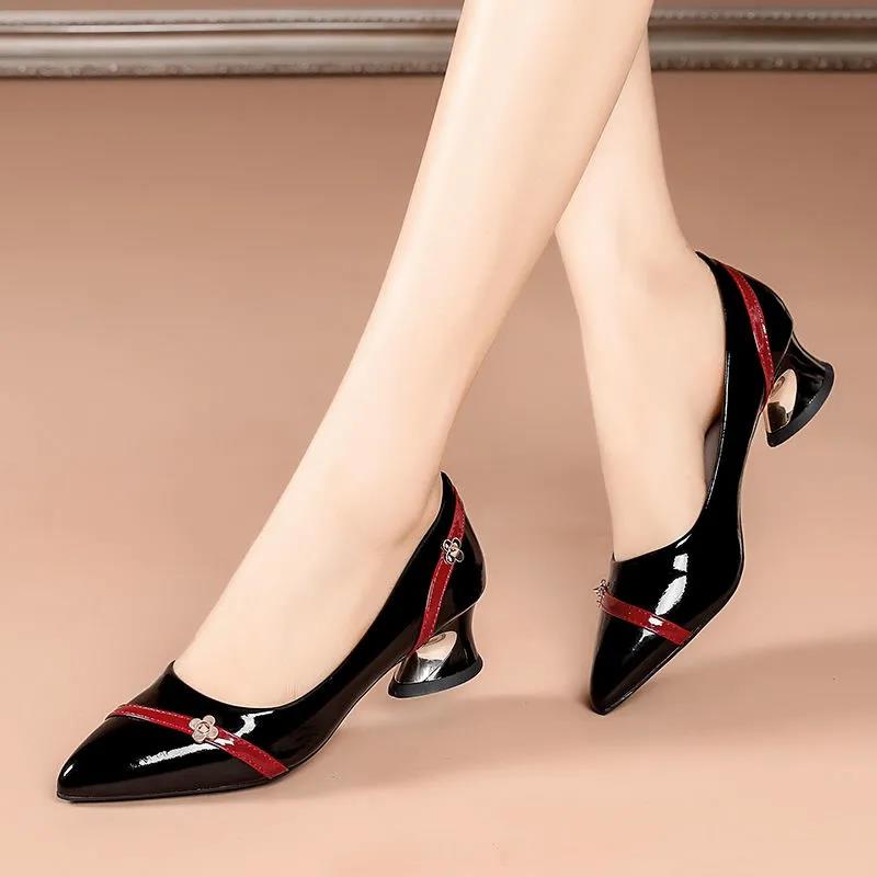 Women Cute High Heel Dress Shoes