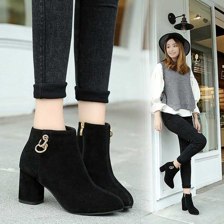 Retro Plush Warm Autumn Winter Women's Boot