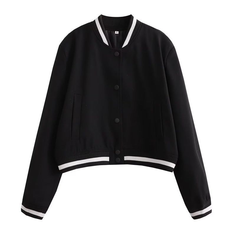 Women Bomber Jacket Fashion Spring