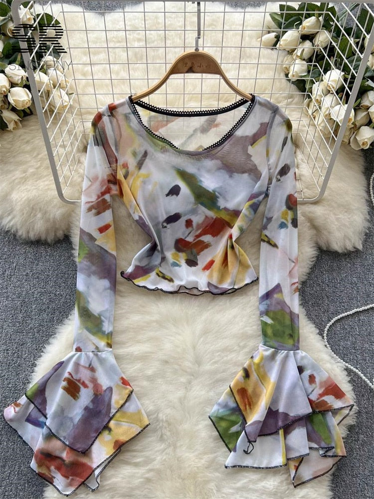 Ladies Casual Slim Sunscreen Blouse