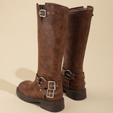 New Western Leather Boots For Women