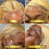 Honey Blonde Wig Pre Plucked