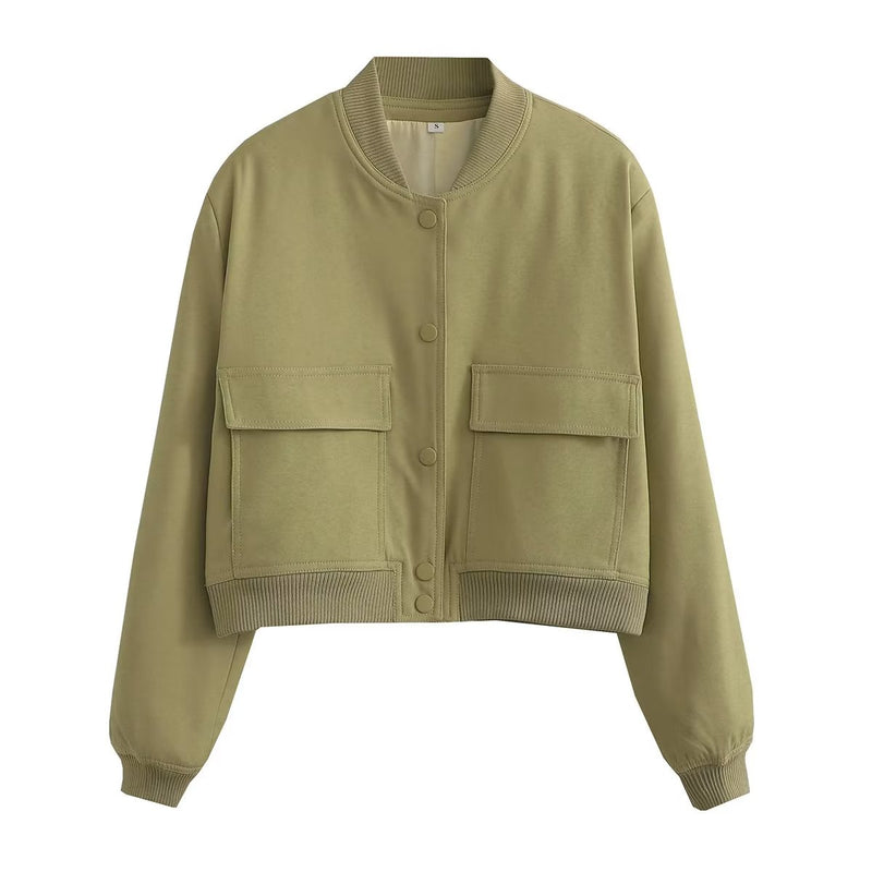 Women Bomber Jacket Fashion Spring