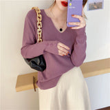 V-neck Sweater Women