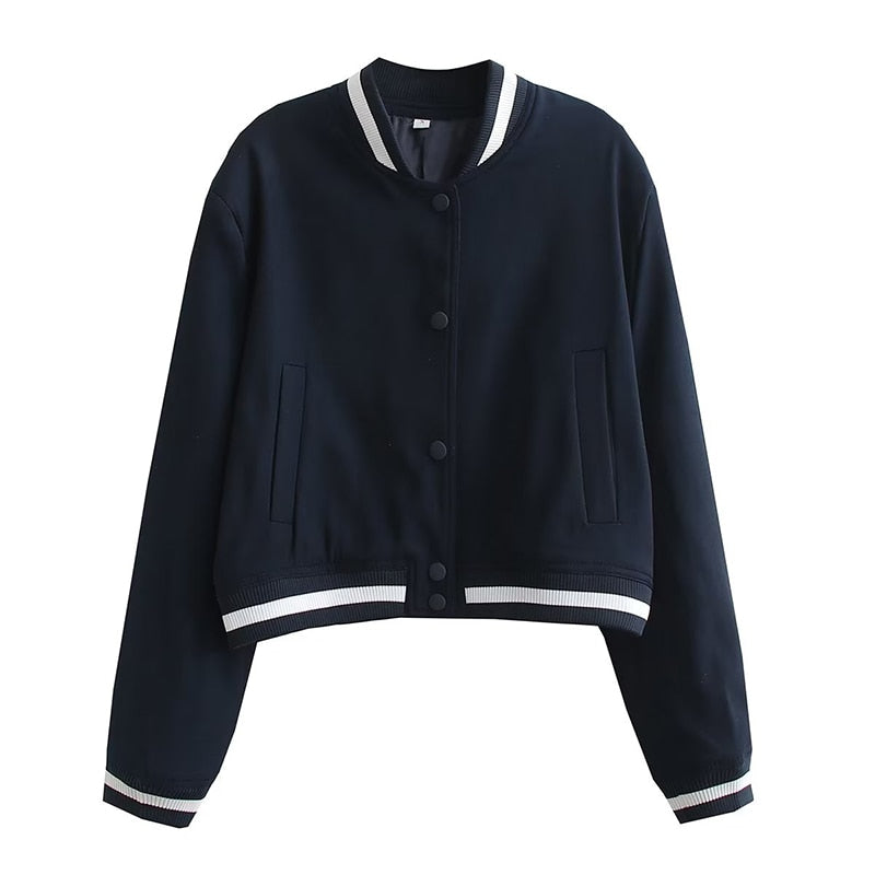 Women Bomber Jacket Fashion Spring