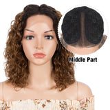 Sleek Curly Human Hair Wig