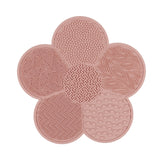 Makeup Brush Mat Cleaner with Suction Cup