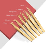 Eyelashes Tongs Makeup Nail Tools Kit