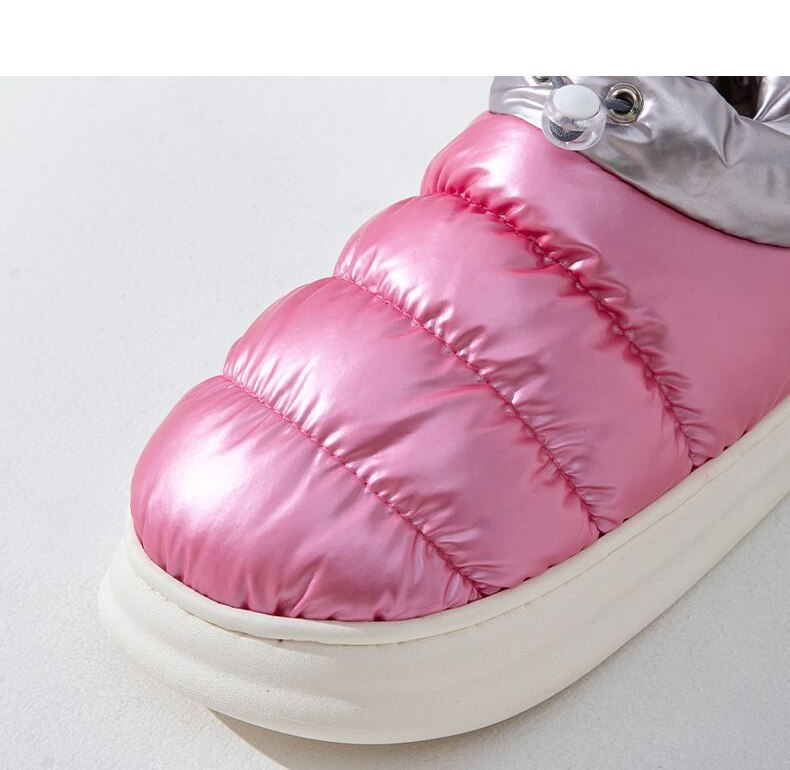 Cotton Shoes with Fur Waterproof