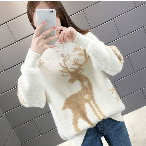 Christmas Loose Knitted Sweaters