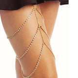 Trend Sexy Gold Color Leg Chain Women