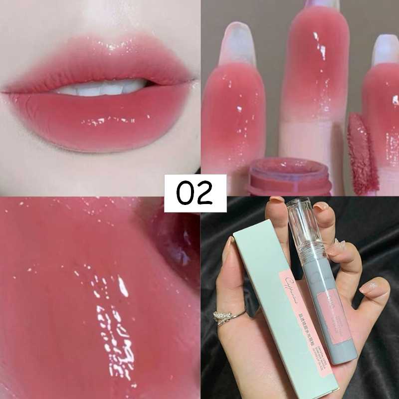 Pink Clear Mirror Water Lip Gloss