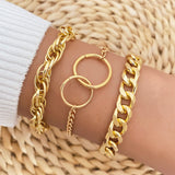 Bracelets Punk Bangle Fashion Jewelry