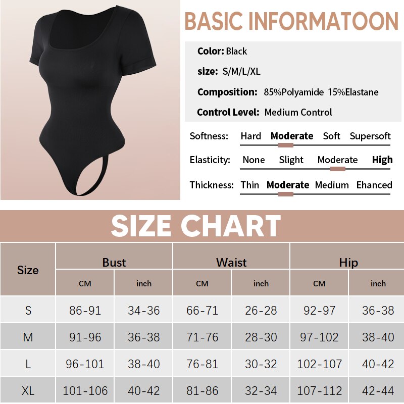 Women Sexy Thong Shaper One-Piece Short