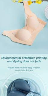 Seamless underwear without steel ring bra