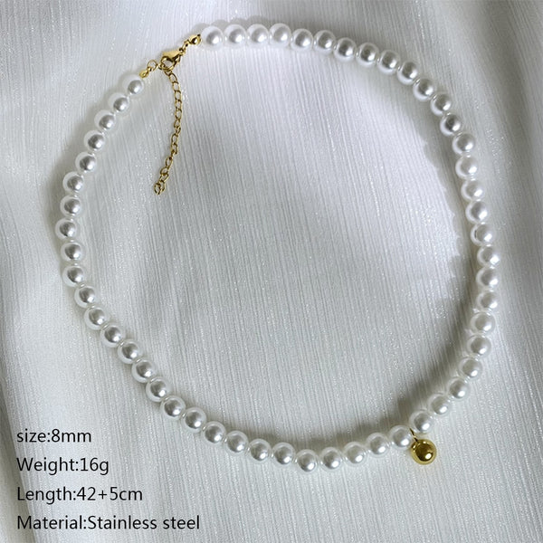 Luxury Pearls Bead Necklaces for Women