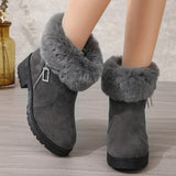 Winter Outdoor Keep Warm Fur Boots