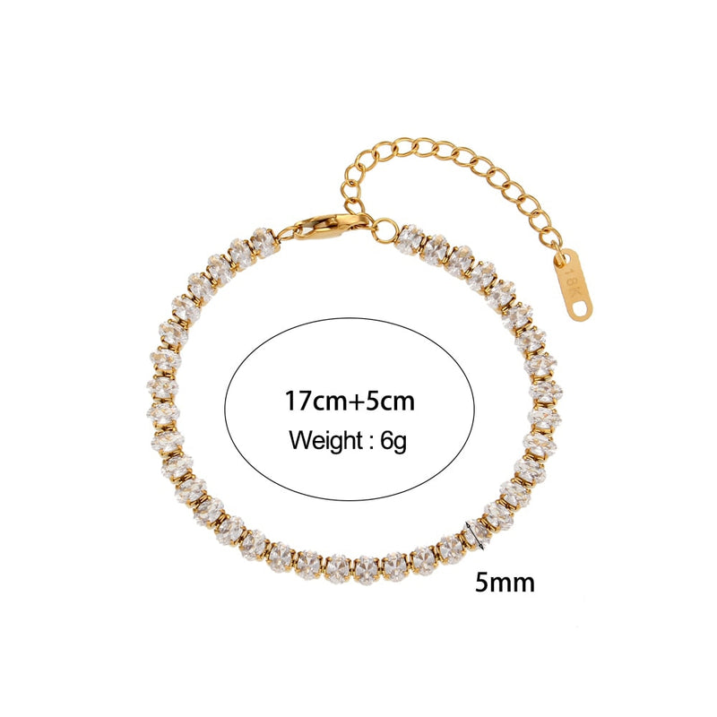 Women's Bracelet Gold Jewelry Street Style