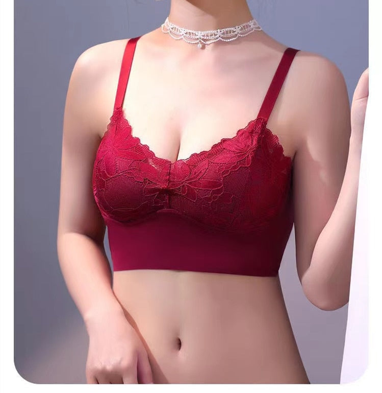 Large Size Seamless Sling Ladies Bra