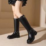 New Western Leather Boots For Women